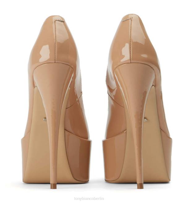 Plateau-Absätze| de Tony Bianco Frauen Jolee-Absätze Nacktpatent 462422